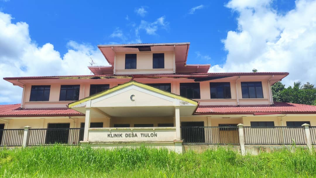 Klinik Desa Kg Tiulon perlu pembaikan segera
