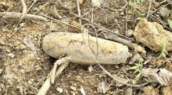 Peneroka jumpa bom lama dalam kebun getah