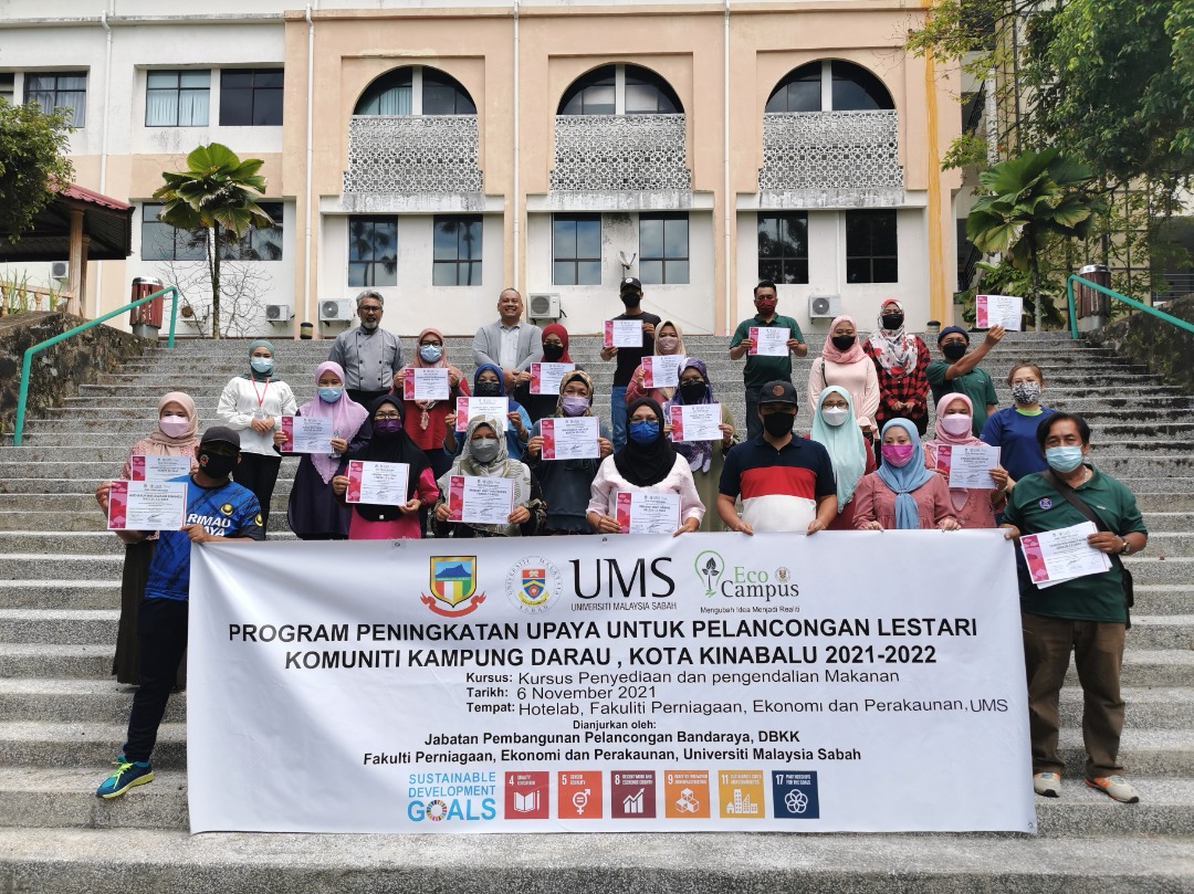 UMS trains Darau villagers to prepare, handle food for tourists