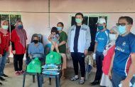 SPN BERSATU Sabah bantu mangsa banjir di KM