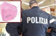 Polis Itali bantah diberi pelitup muka berwarna merah jambu