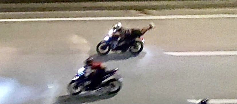 11 penunggang motosikal pamer aksi bahaya ditahan 