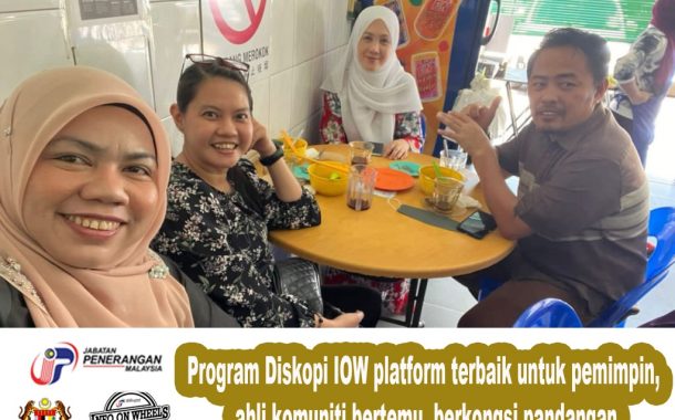 Program Diskopi IOW platform terbaik untuk pemimpin, ahli komuniti bertemu, berkongsi pandangan