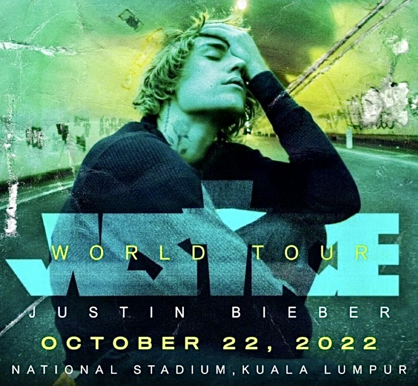 Justin Bieber teruskan jelajah, konsert di Malaysia 22 Oktober ini 