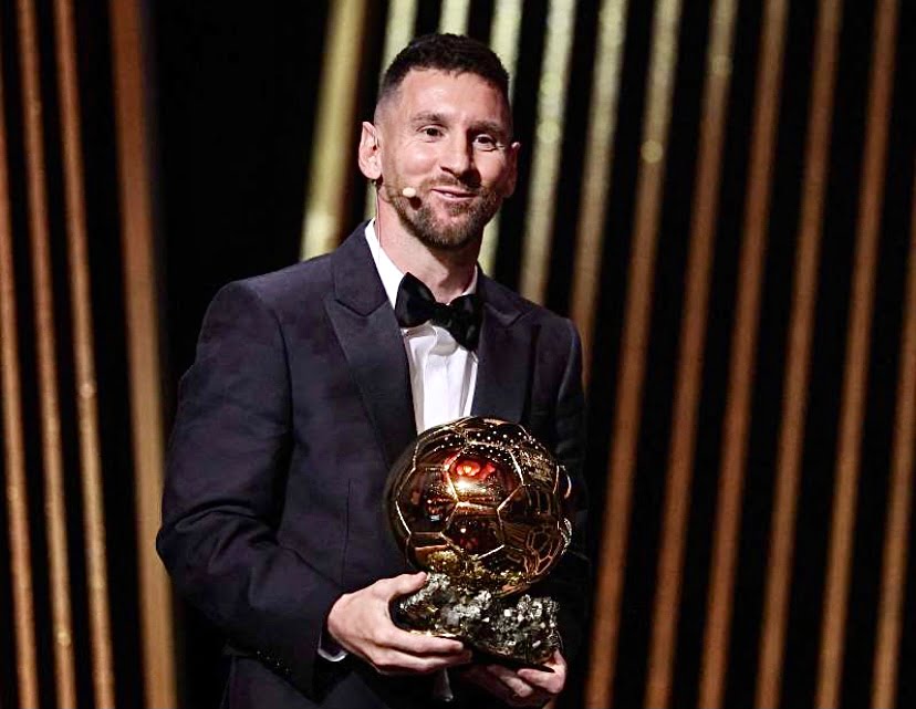 Messi julang Ballon d’Or kelapan