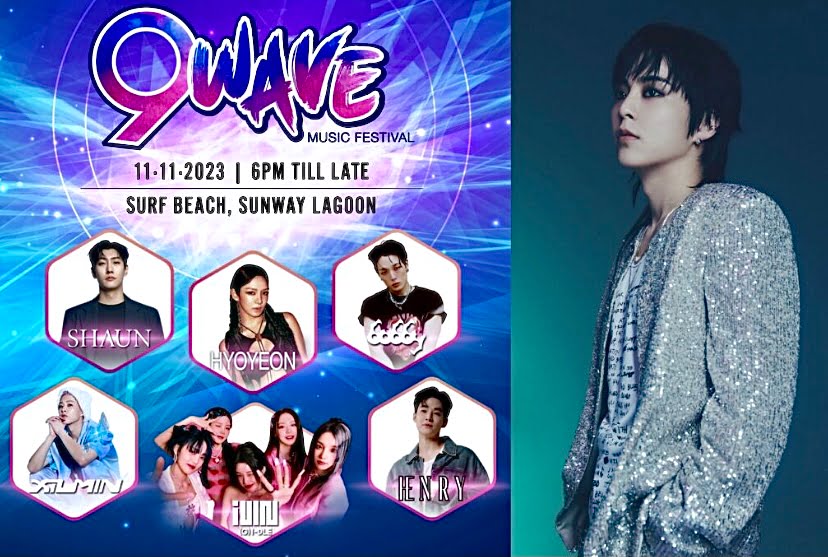 Xiumin Exo, Bobby iKON gegar 9WAVE Music Festival