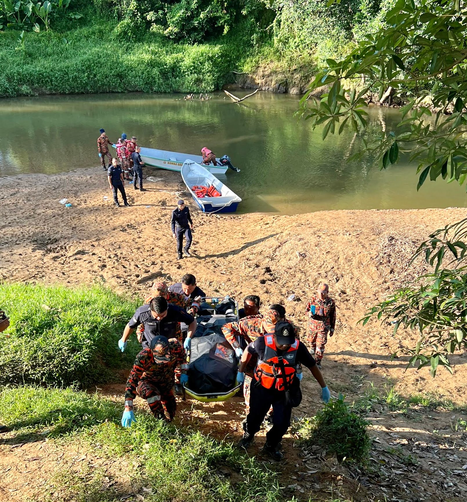 Budak lelaki lemas selepas terjatuh ke dalam sungai di Penampang