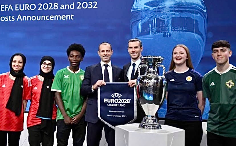 UK, Ireland tuan rumah Euro 2028