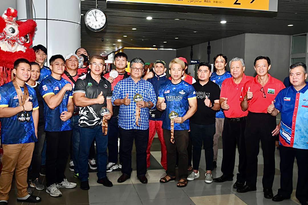 Ellron sambut kepulangan Juara Dunia World Armwrestling Championship 2023