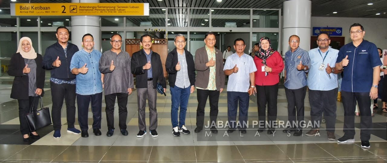 Fahmi tiba di Sabah untuk lawatan kerja sulung