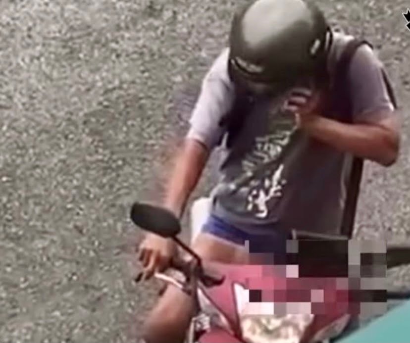 Polis cari lelaki tayang ‘kemaluan’ atas motosikal