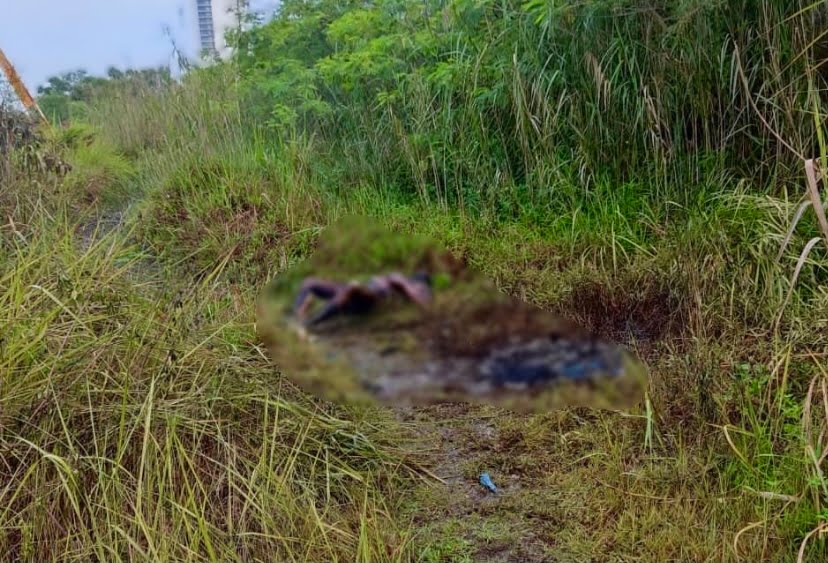 Mayat terbakar ditemukan dalam keadaan kaki diikat