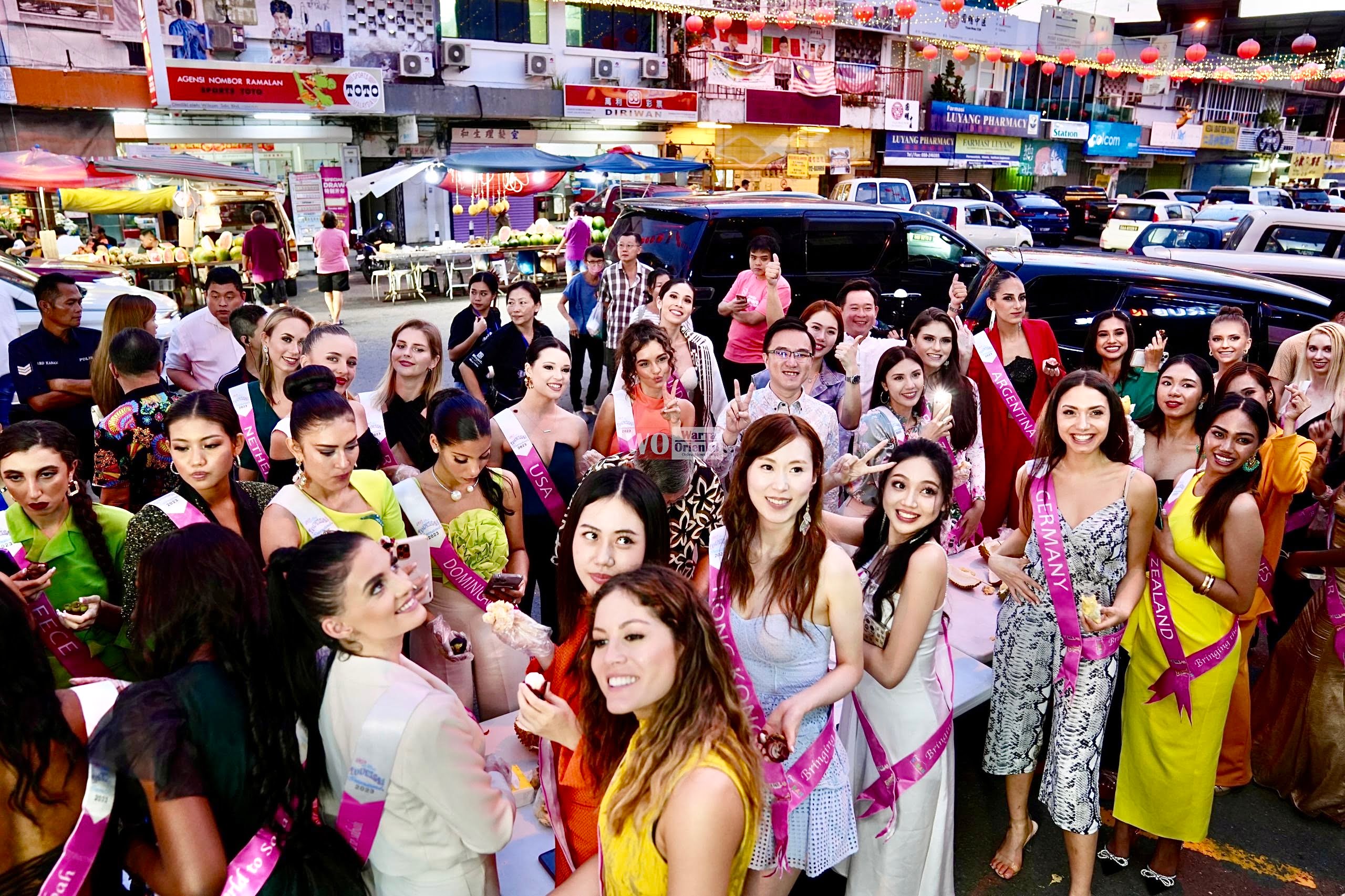 Phoong hosts a durian extravaganza for participants of Miss Tourism International 2023