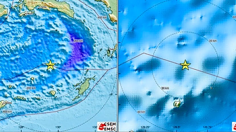 Gempa bumi 7.1 magnitud landa Laut Banda, Indonesia