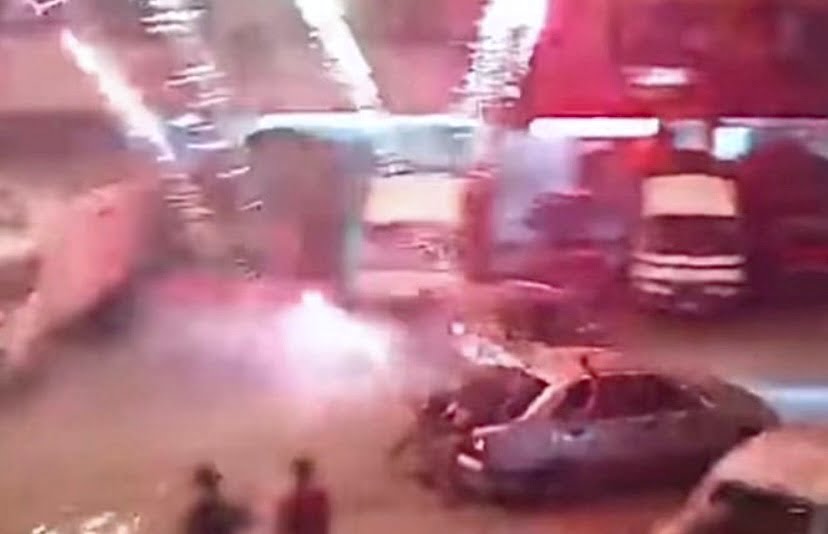 Lelaki warga asing ditahan, dipercayai bakar bunga api dalam kereta