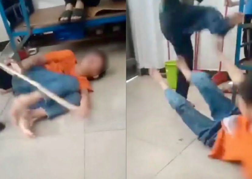 Video tular kanak-kanak lelaki dipukul berlaku di China