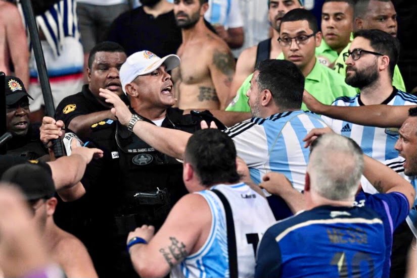 Perlawanan kecoh, Argentina kejutkan Brazil