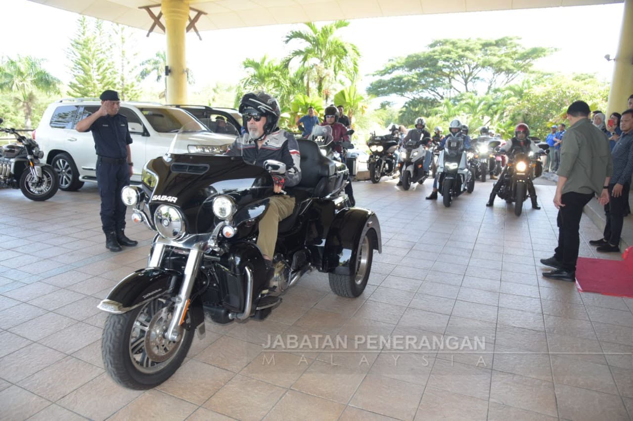 Dirgahayu Tuan Yang Terutama konvoi motorsikal PDRM 200KM