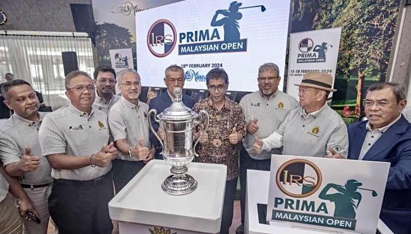 Golf Terbuka Malaysia tawar hadiah AS$1 juta, IRS Prima Holding penaja utama