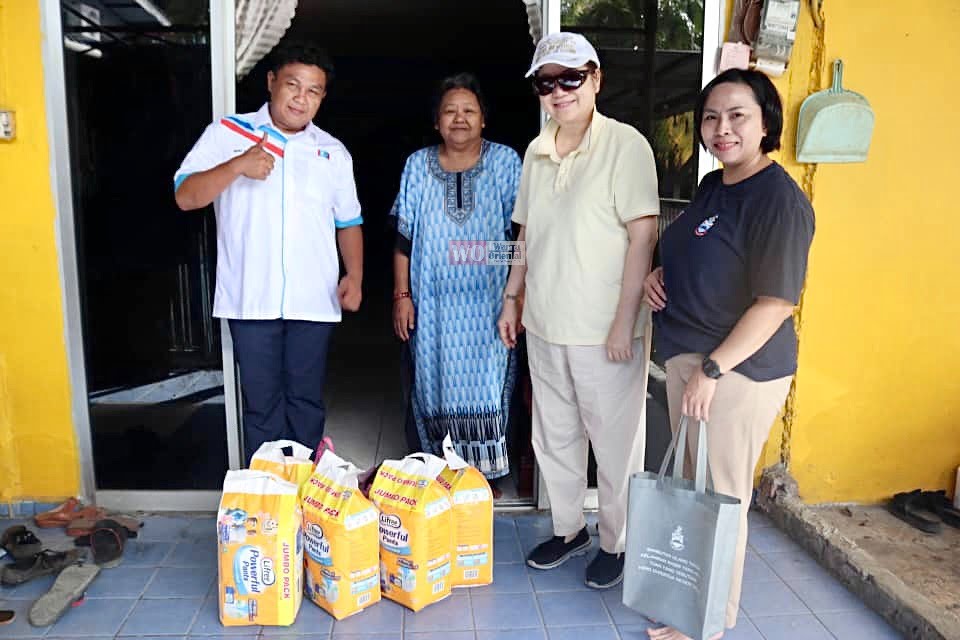 Liew visits Kg Sembulan Lama sick resident