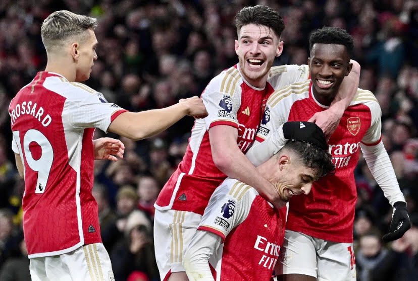 Arsenal kembali gayat, tumbangkan Brighton 2-0