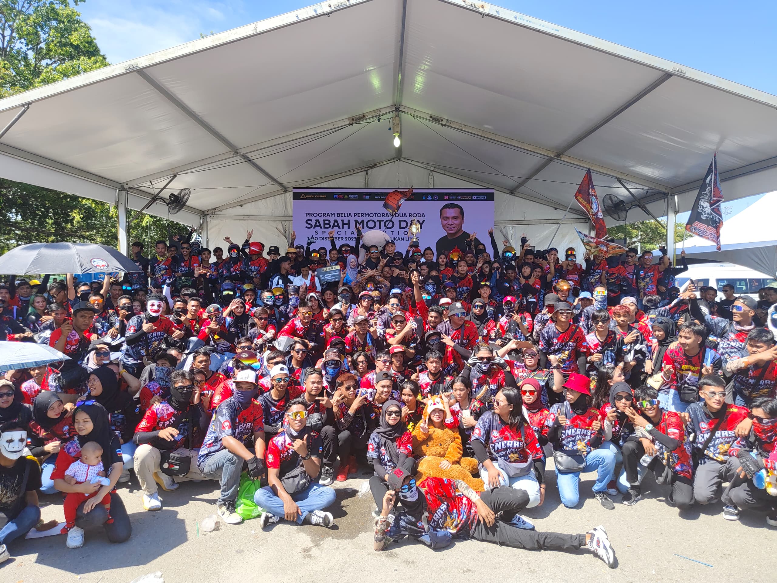 Ribuan riders, peminat motosikal berkumpul di Perhimpunan Permotoran Dua Roda SMD SE 2023