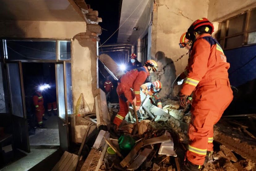 Jumlah korban gempa bumi di barat daya China bertambah