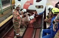 Lelaki maut terjatuh landasan LRT