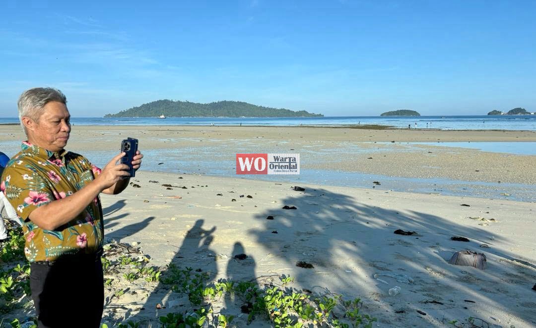 Kebersihan Pantai Kg. Kibagu dipertingkat jadi produk terbaharu pelancong di KK