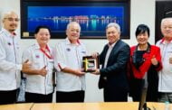 吳添泉率沙華堂領袖訪庇新市長 下月聯辦新春嘉年華