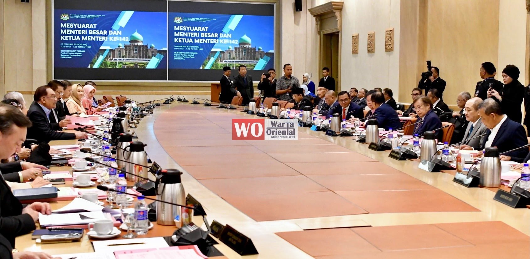 KM hadir Mesyuarat Menteri Besar dan Ketua Menteri Ke-142