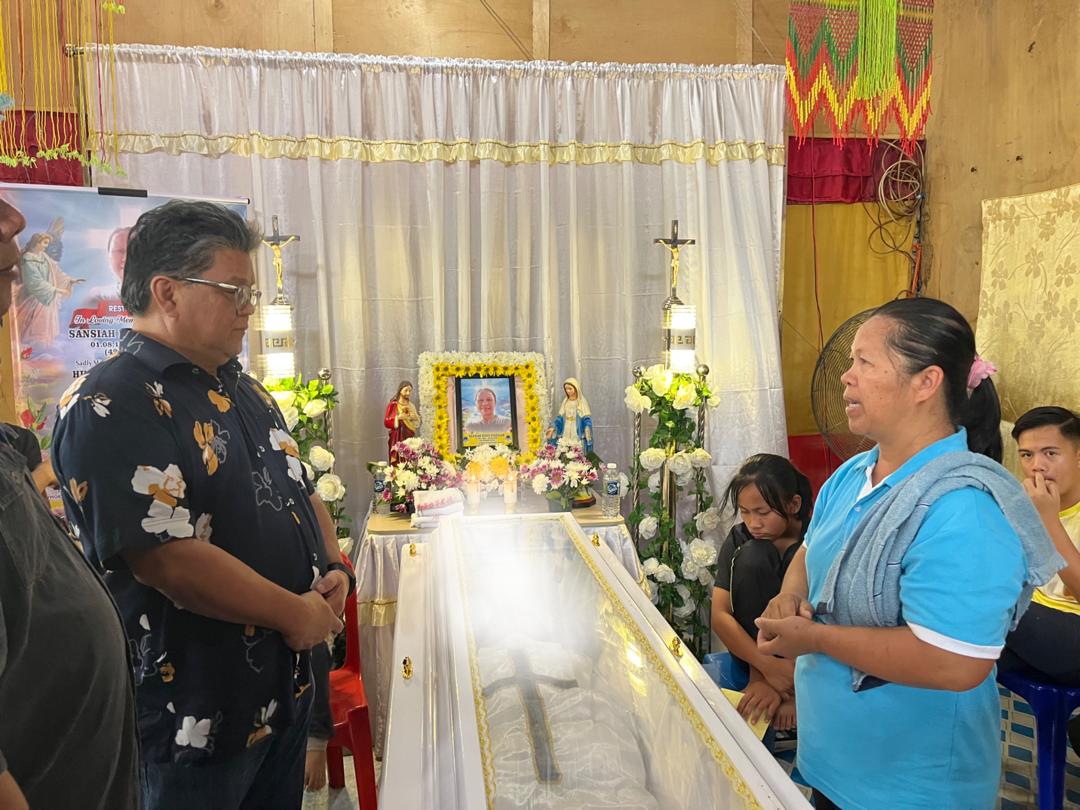 Ellron ucap takziah kepada keluarga mendiang Sansiah