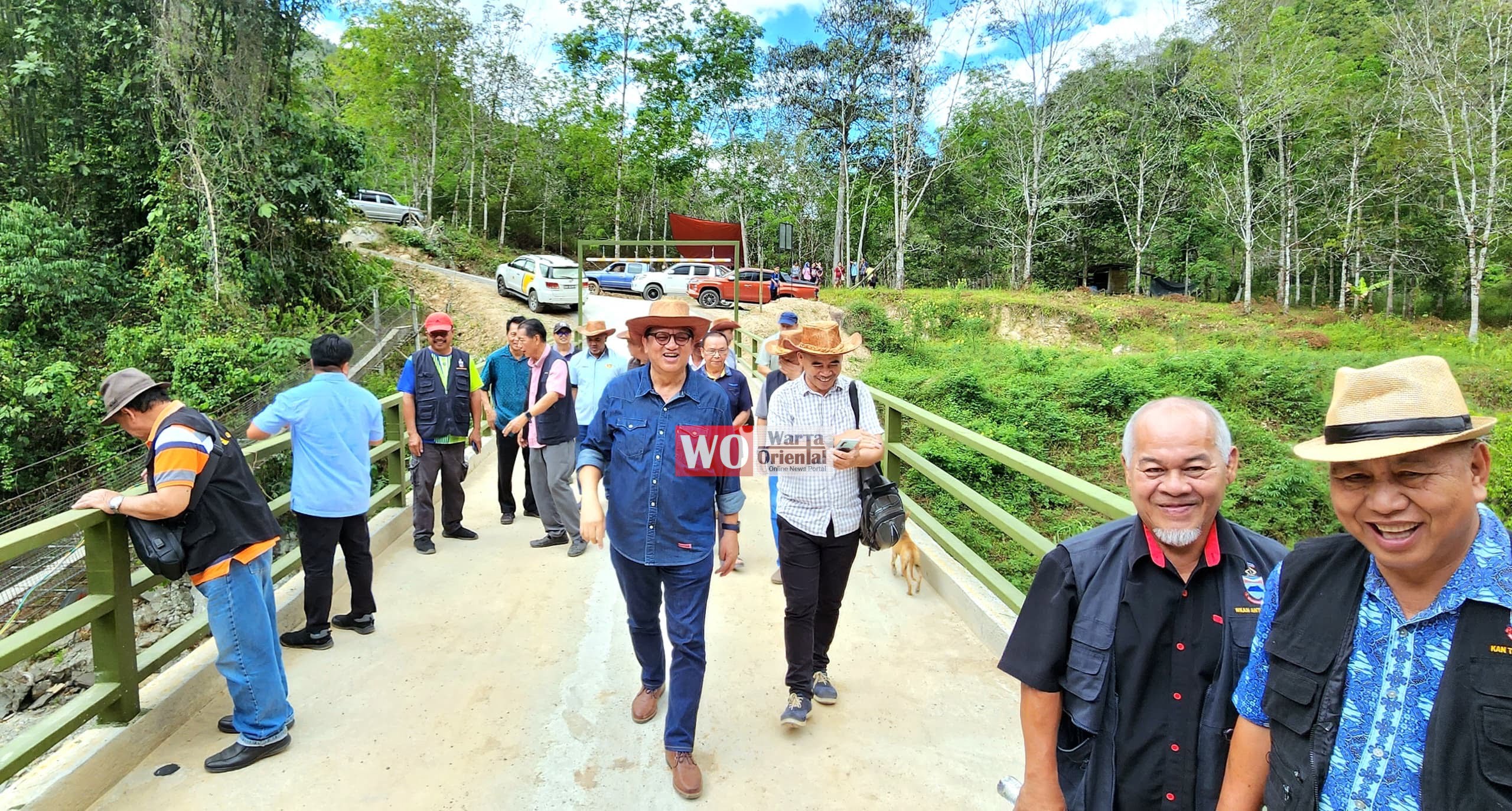 Joniston komited bina jambatan strategik hubungkan semua kampung di Kiulu 