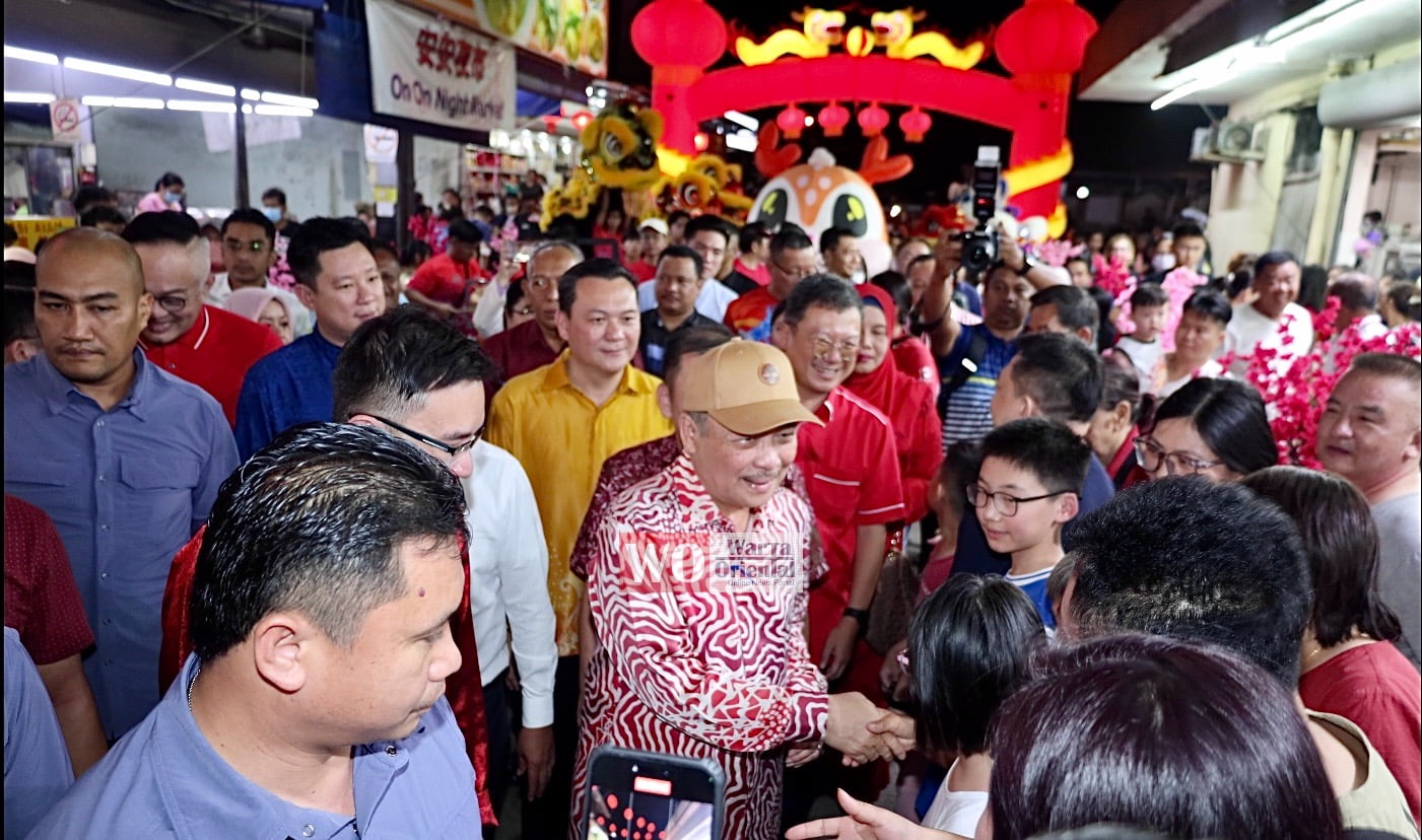 Chief Minister meet and greet the people at Foh Sang