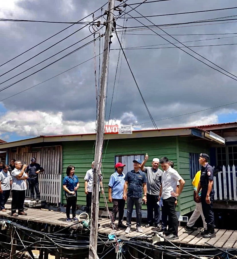 SESB lapor polis jenayah curi elektrik di Kg. Hidayat Tawau