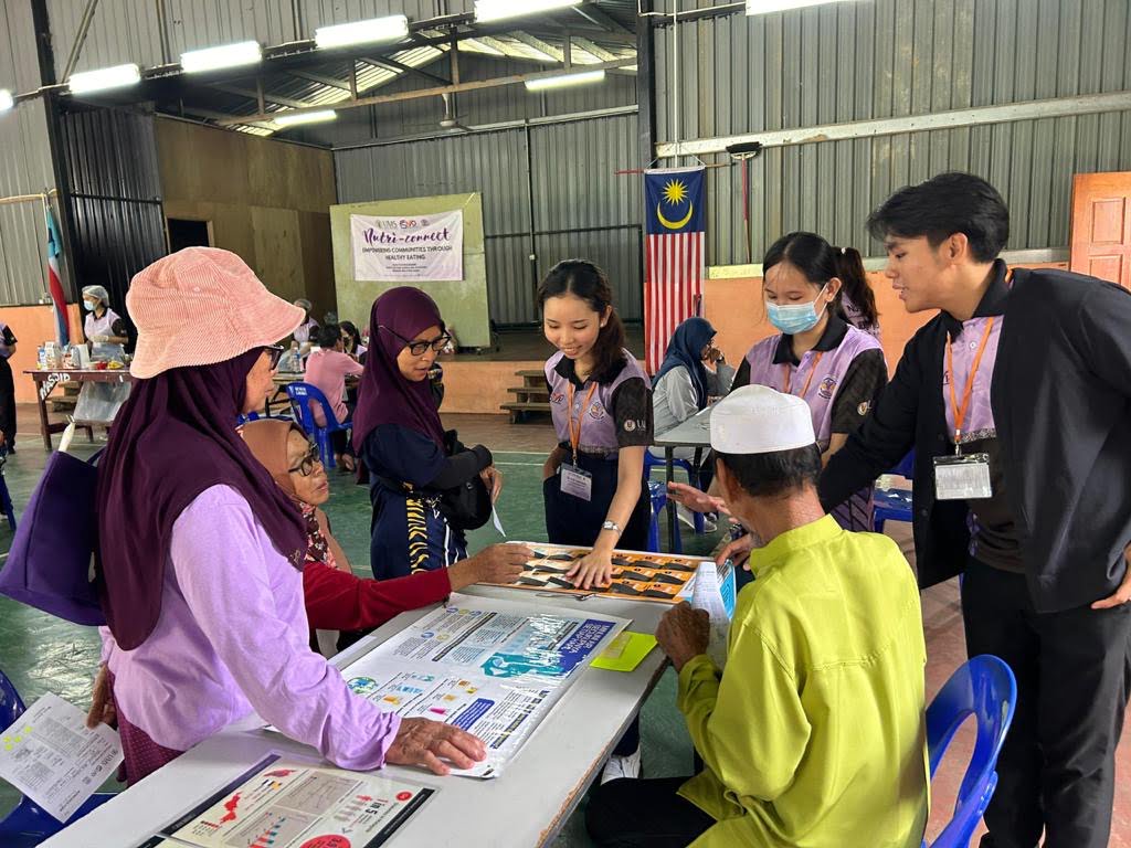 Program Nutri-Connect 1.0 usaha UMS tingkat pendidikan pemakanan sihat