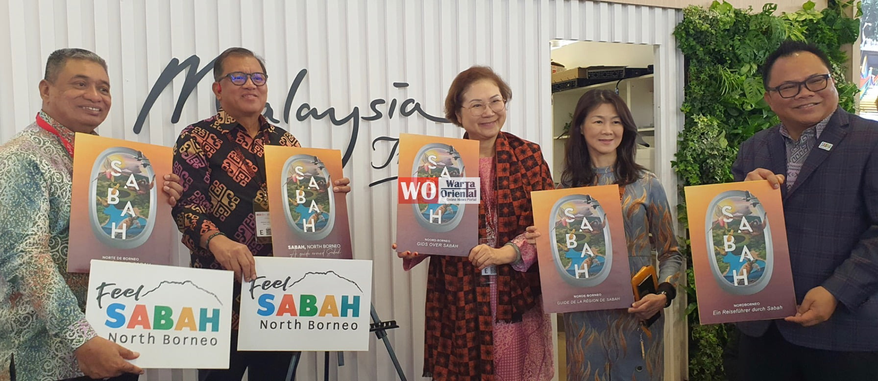 Liew launches multilingual Sabah Brochure at ITB Berlin 2024