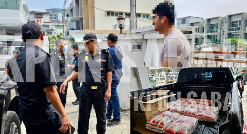 KPDN Sabah tahan lelaki warga Pakistan dengan 108kg gula pasir di tempat tidak dilesenkan