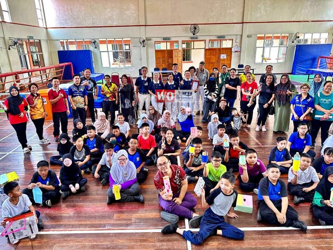 SK Pendidikan Khas Tuaran buat program kitar semula
