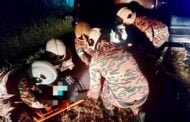 Bapa, anak empat tahun maut dalam nahas jalan raya di Keningau