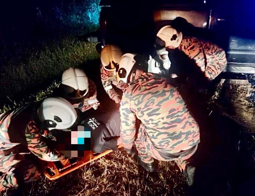 Bapa, anak empat tahun maut dalam nahas jalan raya di Keningau