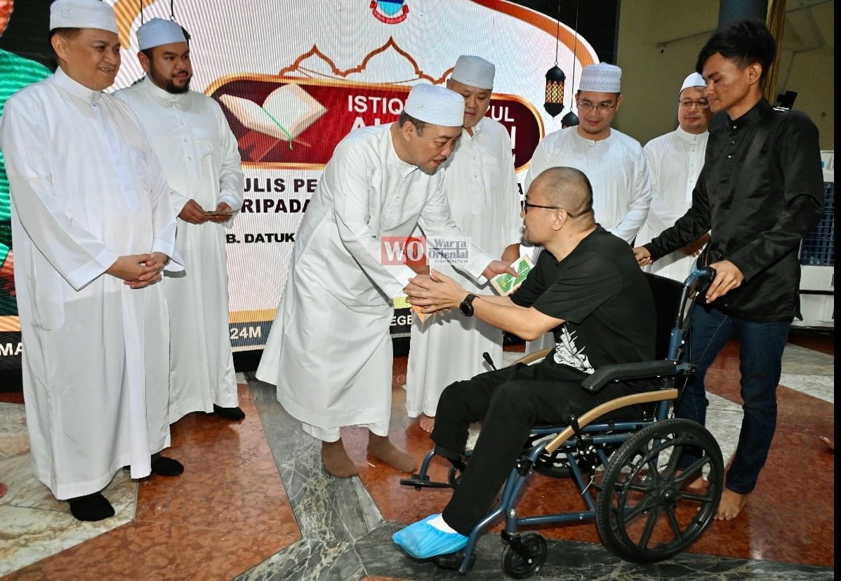 Hajiji sempurnakan Istiqbal Nuzul Al-Quran Peringkat Negeri
