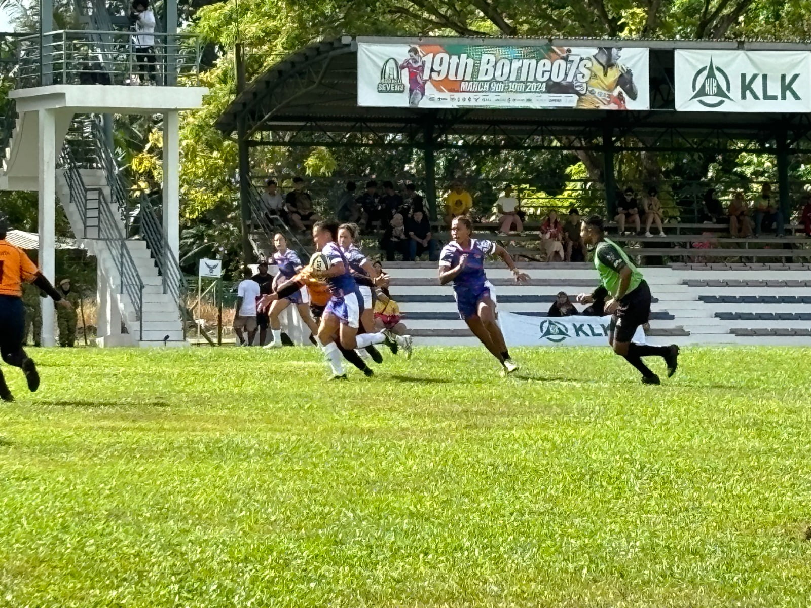 Borneo Sevens: Borneo Flyers, Borneo Eagles and NZ Cavaliers lead after day one