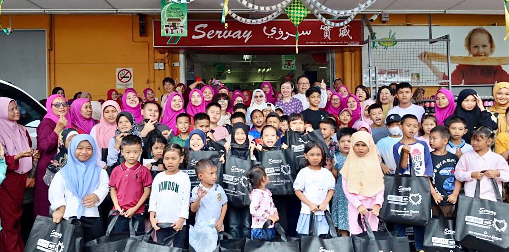 Program amal KTC, UPPM ceriakan 120 kanak-kanak memerlukan di Sandakan