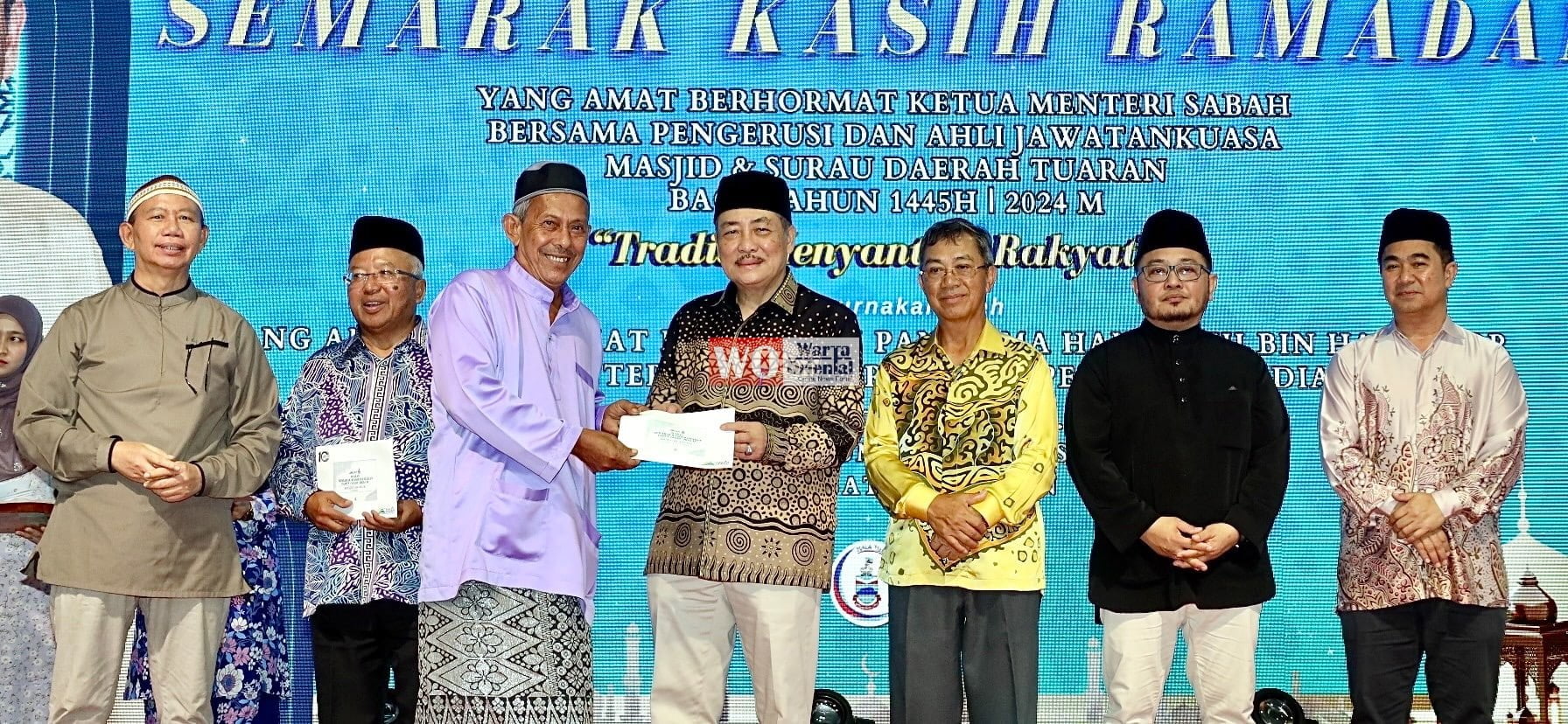 Masjid dan surau Tuaran terima sumbangan SEDIA