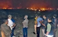 Kebakaran di Tapak Pelupusan Sisa Pepejal Kayu Madang berpunca daripada kebakaran hutan