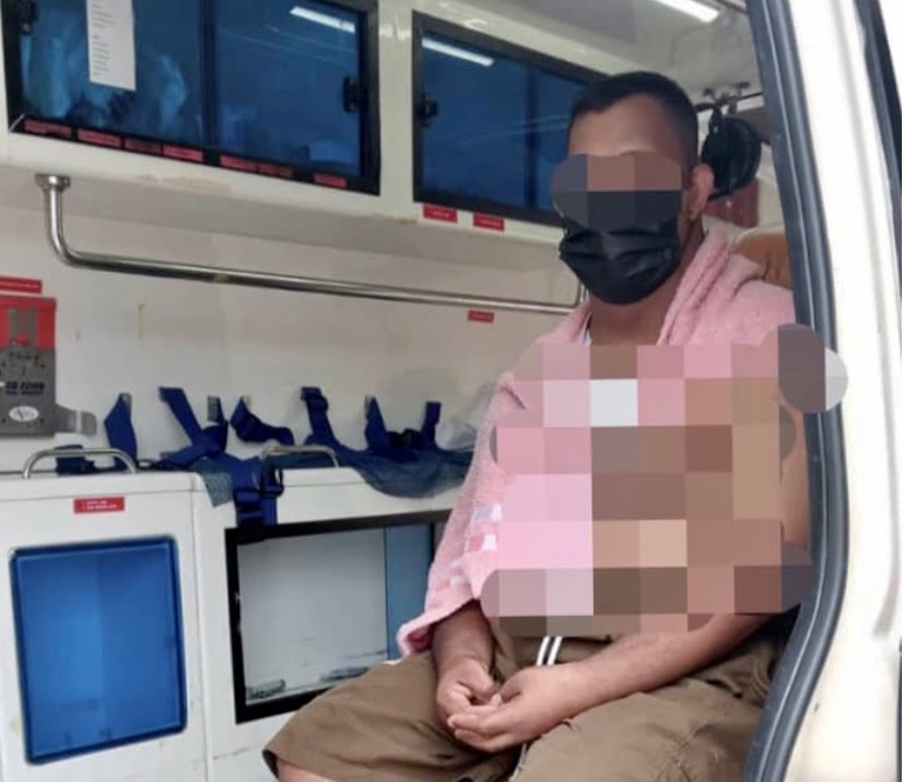 Wanita simbah air panas ke arah lelaki OKU direman 4 hari