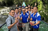Dr. Joachim pinopohimagon jambatan gantung wagu Kg. Takutan