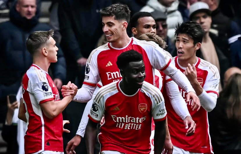 Arsenal lega tewaskan Tottenham, kekal di puncak EPL