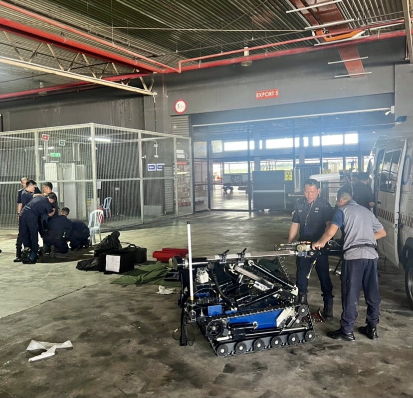 Pusat Kargo KLIA terima ancaman bom, rupanya sebuah komputer tiba